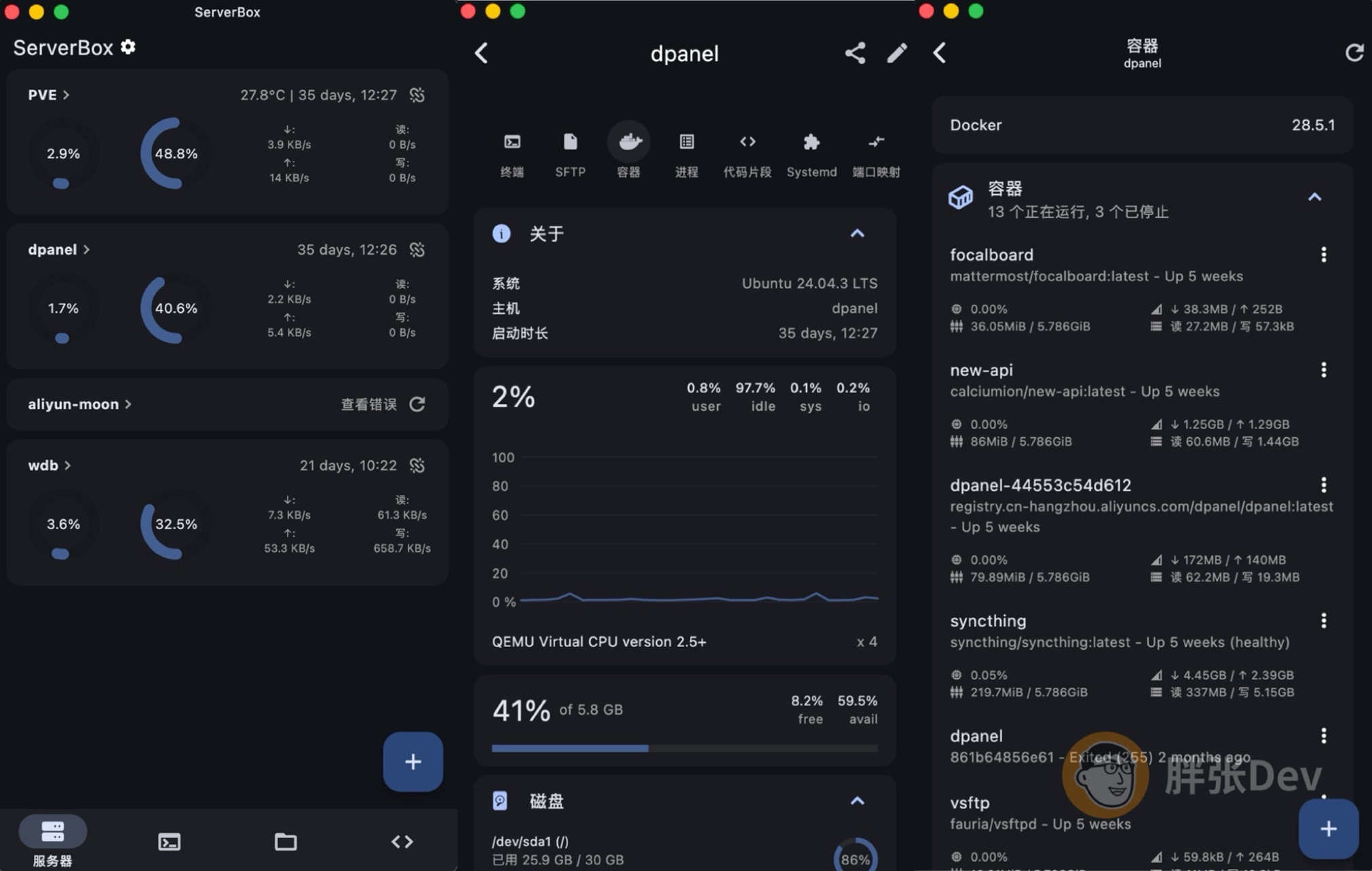各项监控、管理功能 各项监控、管理功能